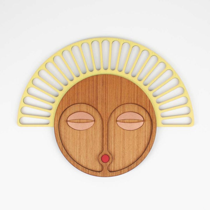 maske-modern-african-#23-vorderseite